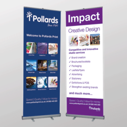 Wide Format Pop up Banners