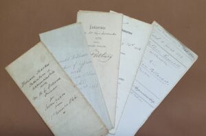 Printers undertook seven year apprenticeships. Examples here range from 1844 to 1892