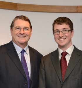 Andrew Pollard (Chair 1997-2014) and Ben Pollard (Chair 2014- ).