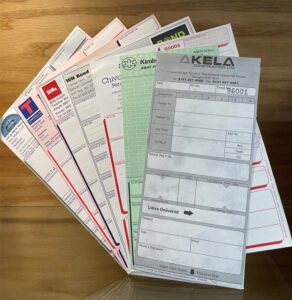 Today, Pollards continues to supply precision weighbridge tickets.